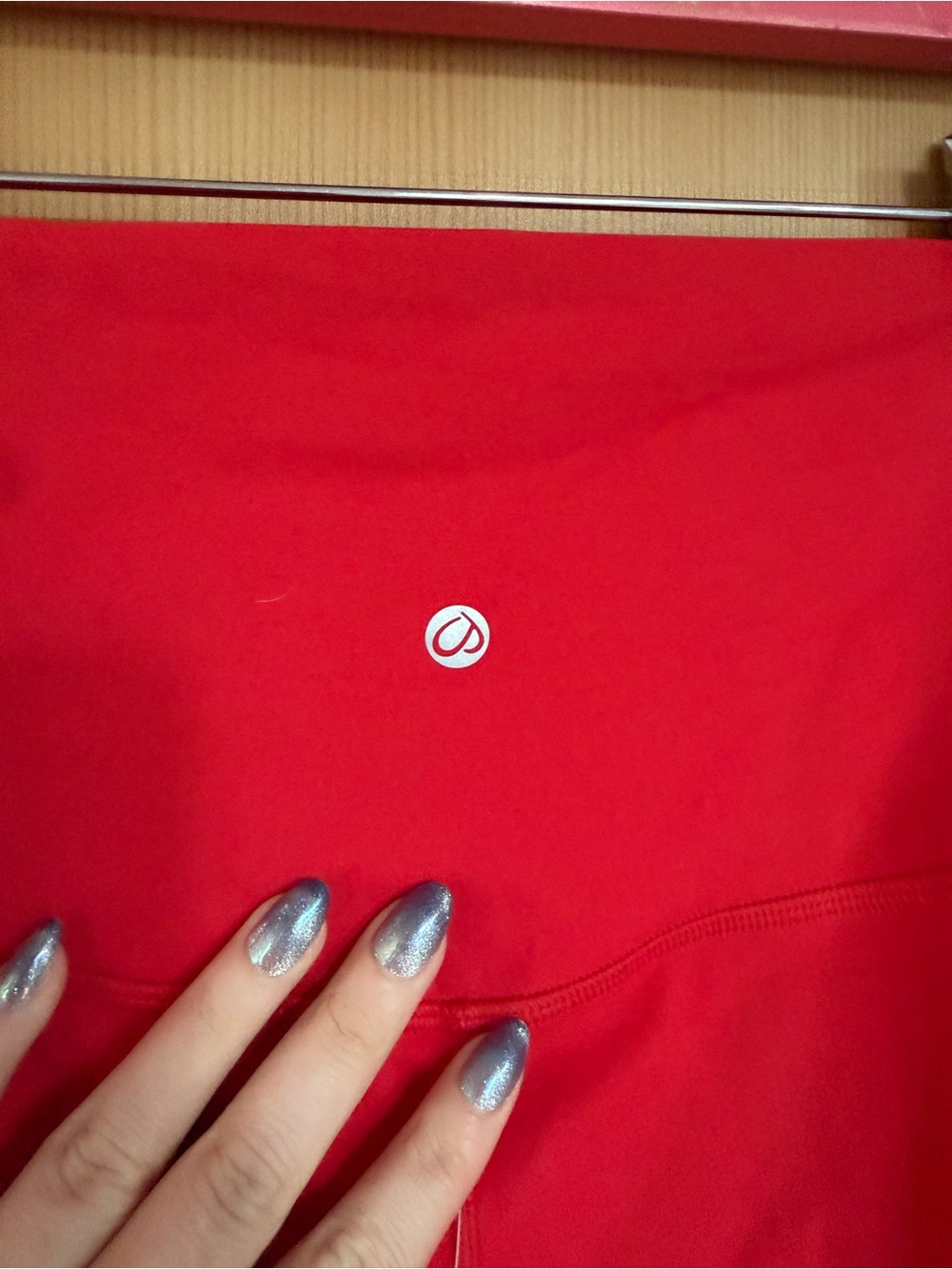 CRZ YOGA women’s High-Rise Active Red Leggings Size M Red - Picture 8 of 10